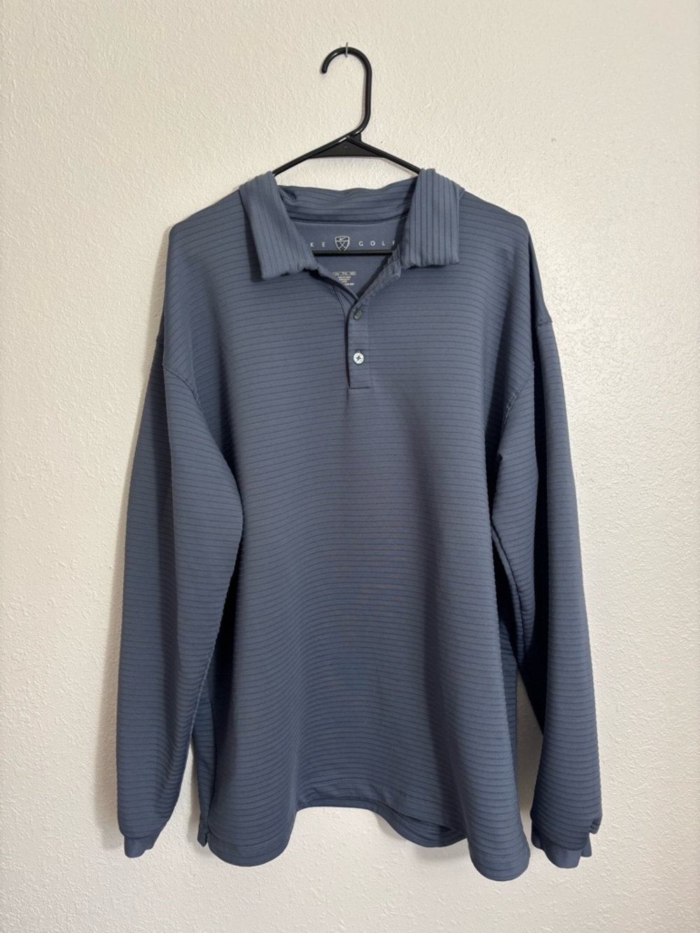 Nike Golf Men's Ribbed Quarter Button Pullover